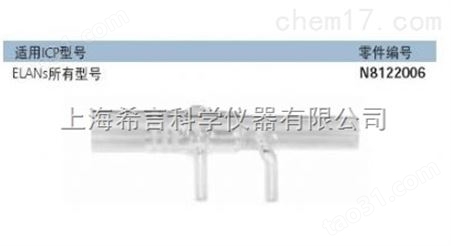 美国PE 原子吸收光谱仪配件耗材陶瓷D-炬管|09902006