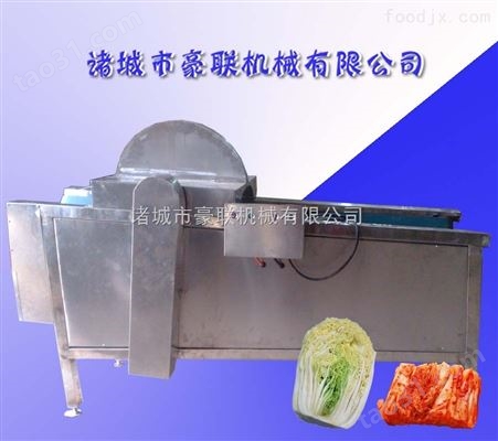 HLQC-B1优质不锈钢式东北泡菜白菜切半切菜机