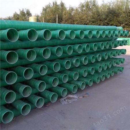 生产FRP电力管材 一体式夹砂管道 防腐蚀排污管