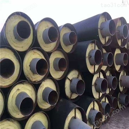 DN200直埋钢套钢保温钢管 钢套钢保温钢管厂家 洲际管道生产