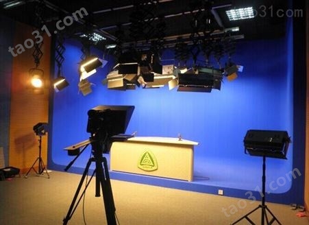 专业校园电视台建设 虚拟演播室搭建 真三维场景录课新闻访谈职业体验