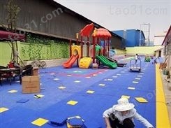 云南悬浮地垫 悬浮运动地板幼儿园 室外户外篮球场地垫拼装 防滑耐磨厂家