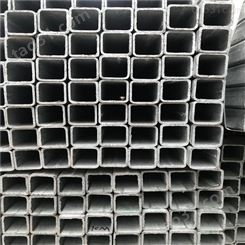 广东热轧镀锌方管 建筑管材黑方管 供应冷镀锌方管