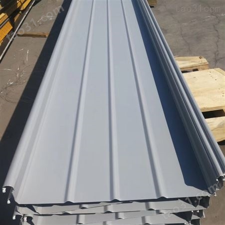 PVDF铝镁锰屋面板 电厂立边咬合25-430铝镁锰板