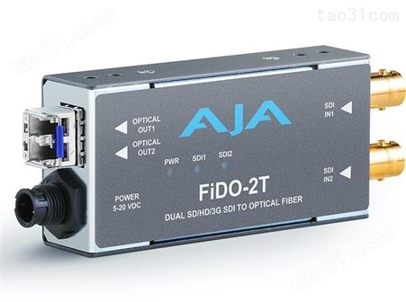 AJAFiDO 光发光收转换器FiDO-2R-X  2通道光发AJA转换器