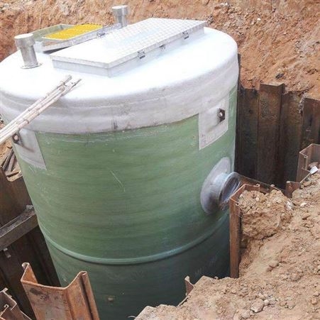 斯诺曼厂家研发定制 玻璃钢泵站 FRP泵站成套污水处理设备 加强型污水提升泵站
