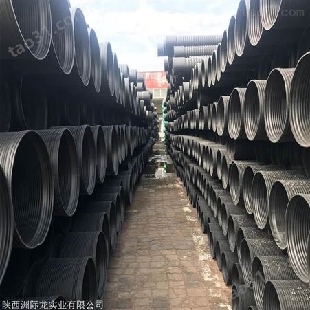 青海HDPE双波纹管厂家 雨污水管 聚乙烯波纹管