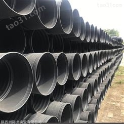 陕西HDPE双壁波纹管厂家 国标DN300双壁排水管