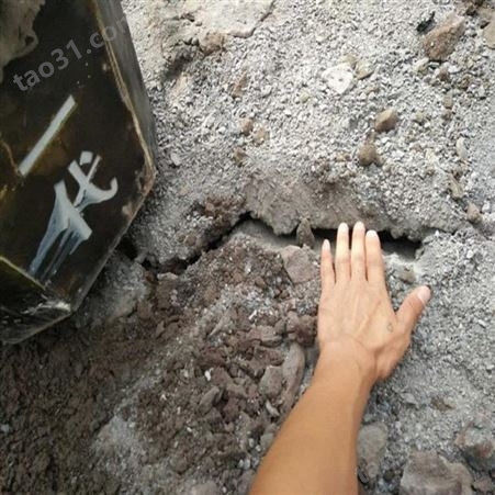 大面积管道开挖岩岩石破开器的用途