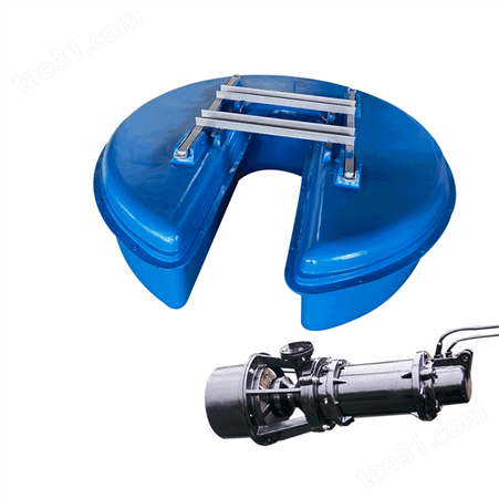RTP推流式微孔曝气机 盘式曝气器 潜水混合设备