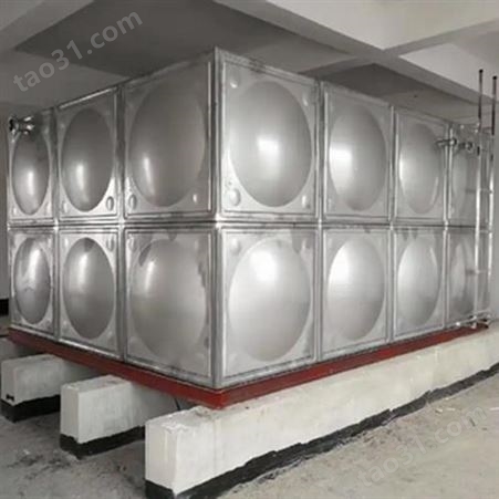不锈钢水箱设备 设计安装 装配式调节镀锌水塔 屋顶高位水罐