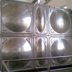 消防焊接生活白钢水箱 保温成品不锈钢方形水罐 上门安装