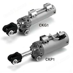 SMC气缸CKG1A63-150YAZ-P4DWL 带耐强磁场磁性开关 拉杆安装型