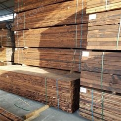 邦皓户外防腐木樟子松木方室内外碳化木装修实木板