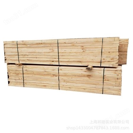 辐射松实木木板定制家具板材物流打包装木条垫身边道木