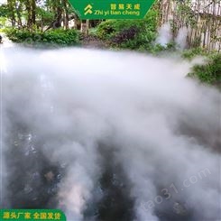 漳州道路雾森景观系统设备 别墅雾化系统 智易天成