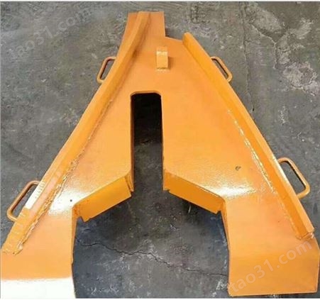 铁路矿车回轨器轨道复轨器24kg-30kg人字形钢轨矿用钢板轨道器