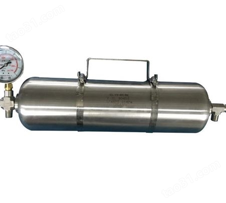 液化石油气采样器 低压不锈钢采样钢瓶气体取样器