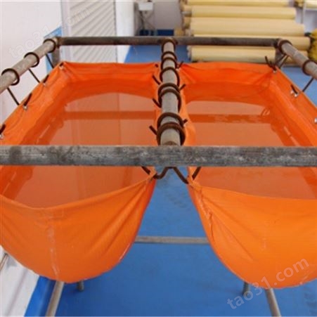 矿用阻燃抗静电隔爆水袋 PVC涂覆布水袋  GD60型 60升规格尺寸
