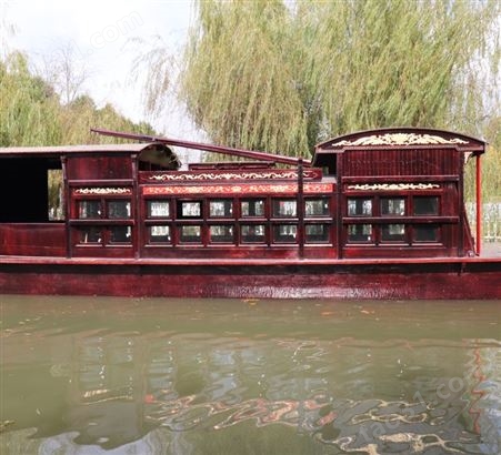华海木船 HHmc6016 南湖红船 中共一大纪念船  16米南湖红船 嘉兴红船