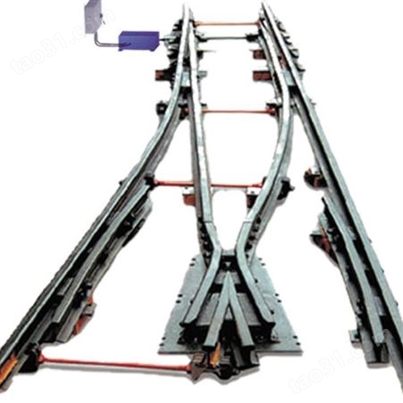 圣亚煤机 加工定做盾构道岔  矿用渡线道岔型号