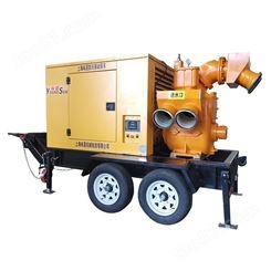 300立方城市防汛泵车 8寸移动式排污泵 咏晟