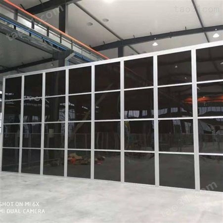 铝合金围栏各种安全防护罩机器人工作站铝合金型材围栏6063工业铝