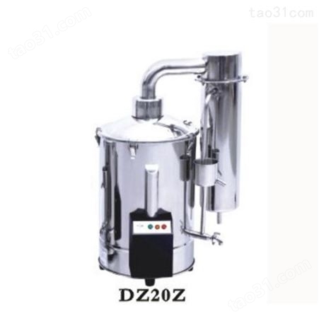 TZ600不锈钢塔式蒸汽重蒸馏水器/蒸馏水机 600升/时 上海新诺