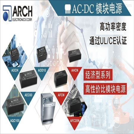 交换式电源模块ARC60系列ARC60-24S-A5 ARC60-12S-A5