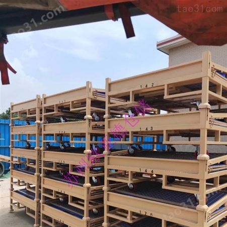 常熟折叠料架定制 昆山汽车料架 周转箱生产厂家 欧亚德