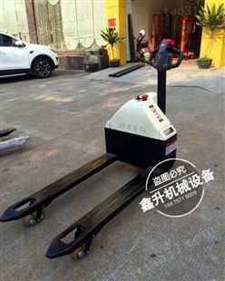 深圳厂家供应半电动液压搬运车 电动搬运车高鑫升力机械
