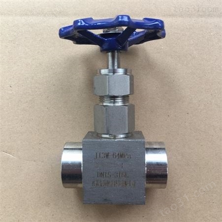厂家生产安徽J61Y-320P焊接针阀 高温高压对焊式针阀 BW对焊式针阀