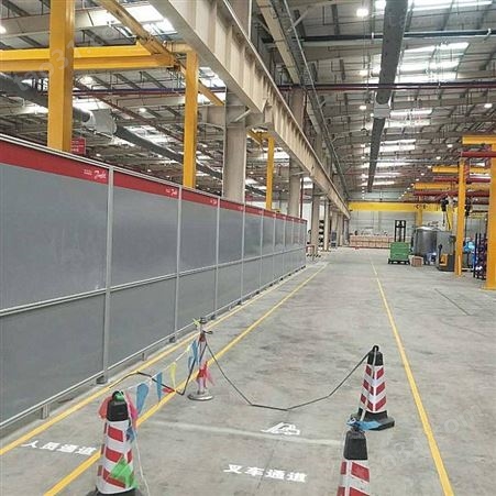 来图定制厂家供应铝型材安全围栏防护栏 铝型材安全围栏棕色亚克力板安装