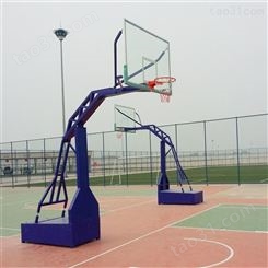 奥雲体育器材定制 学生比赛用 圆管篮球架 抗冲击力强