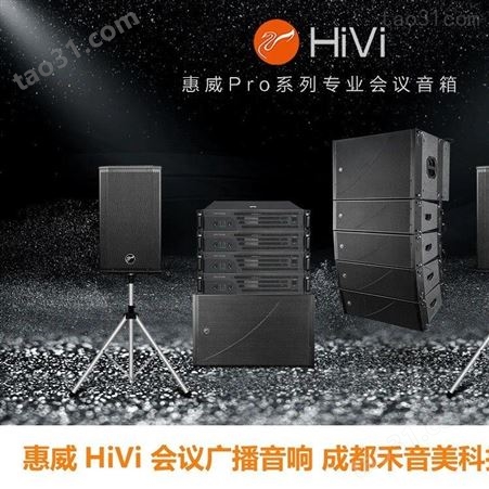 HiVi PH80两分频专业音响 惠威8寸100W专业音箱 多功能报告会议辅助音箱 培训圆桌会议专业音箱功放