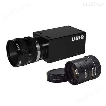杭州微图视觉 UNIQ相机 UP-1830CL-12B 外包装打码效果 自动覆膜设备X
