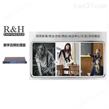R&H专业数字音频处理器 品牌 高质量 性能稳定 工厂