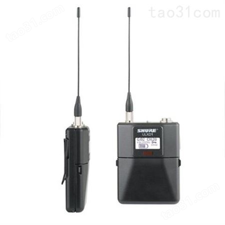 Shure舒尔 ULXD1无线数字话筒麦克风腰包发射器搭配ULXD4代理商