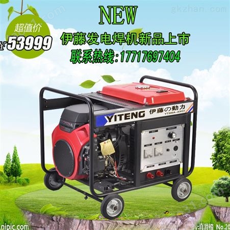 上海汽油发电焊机300A