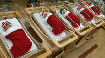 圣诞将至！看国外医院脑洞大开的圣诞装饰